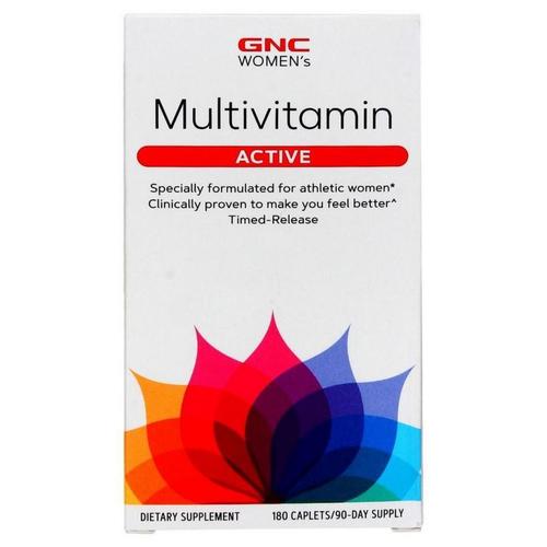GNC Womena  s Active Multivitamin (180 Caplets)