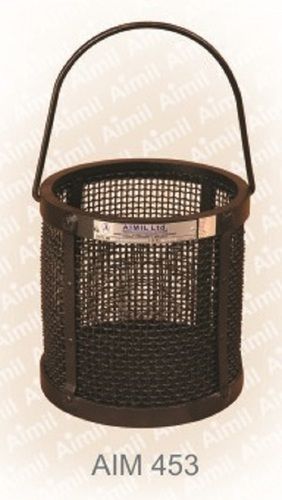 Long Lasting And Durable Galvanised Wire Mesh Density Basket (Aim 453) Height: 20  Centimeter (Cm)