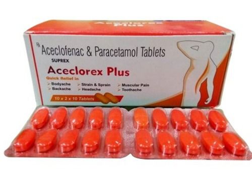 Aceclorex Plus Tablet Ingredients: Aceclofenac & Paracetamol