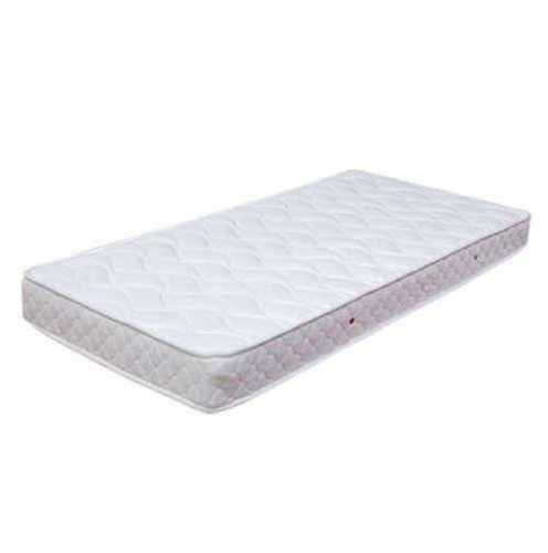 White Breathable Comfort Machine Made Rectangular Plain Single Bed Mattress