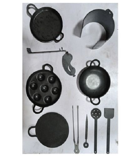 Vahine Miniature Iron Hence Needs Proper Washing And Real Cooking Miniature Set For Gils