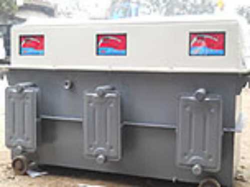 Digital Electric Natural Air Cooled Oil Filled Servo Stabilizer, 95% Efficiency Design: Modern