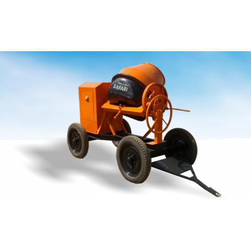 Semi Automatic Environmental Friendly Cement Concrete Mixer With Resist To Water And Abrasion