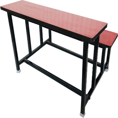 Fine Finish Brown Color Wooden Bench For School, And Coaching Classes