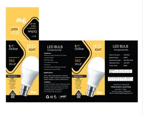 Ss Creations Led Bulb Box Pakaging At Best Price In New Delhi | Ss Creations