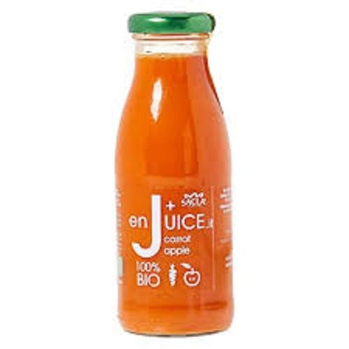  100% Bio Sacla Enjuice Apple, Carrot Mix Organic Juice, 250 Ml बोतल