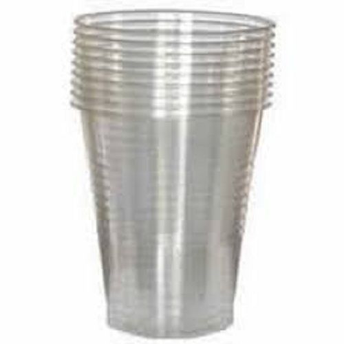 100% Plastic Disposable Transparent Plastic Glass For Serve Cold Drinks, Juice, Water And Soft Drinks