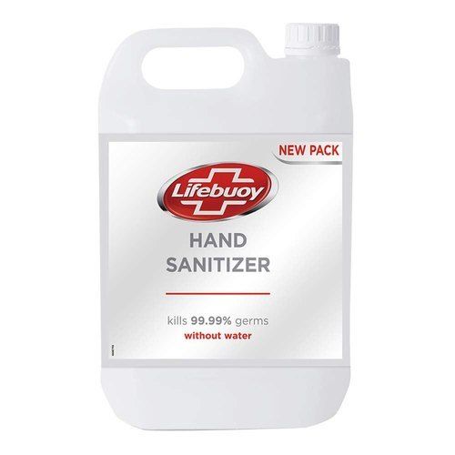 100% Pure And Natural Hand Sanitizer Kills 99.9% Gums In 10 Seconds, Leaving Your Hands Healthy And Germ Free, 5 Liter  Age Group: Suitable For All Ages