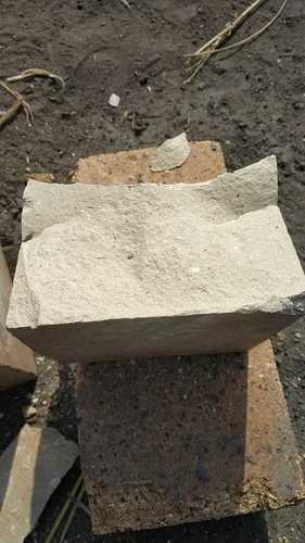 Gray 8Mm Grey Rectangle Solid Cement Brick, 10X12 Inch For Construction