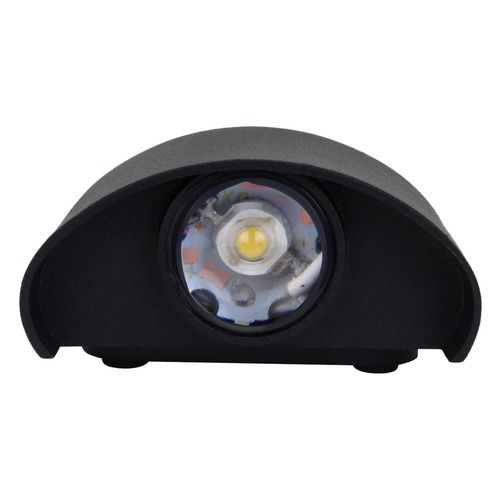 Black Aluminum Ip65 Waterproof Outdoor Wall Lamps With High Efficient And Low Power Consumption