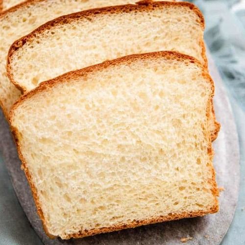 High In Protein And Vitamin B12 Cutting Square White Milk Bread With Absorption Of Calcium