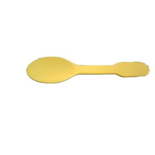 Light Weight And Eco Friendly Color Coated Good Shape Yellow Plastic Spoon