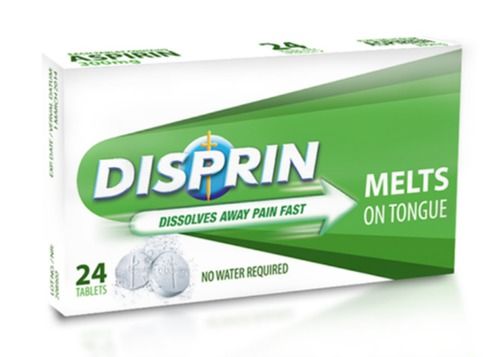 Melts On Tongue Disprin Tablet