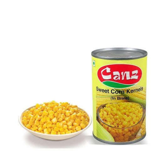 Natural And Organic Canz Sweet Corn Kernels (In Brine), 425 G