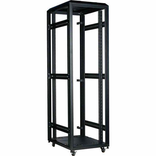 Open Frame Server Rack With Mild Steel Material And 525 mm x 2145 mm Dimension