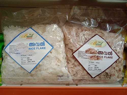 Premium Quality Easy To Cook White Colour Rice Flake For Breakfast & Snacks