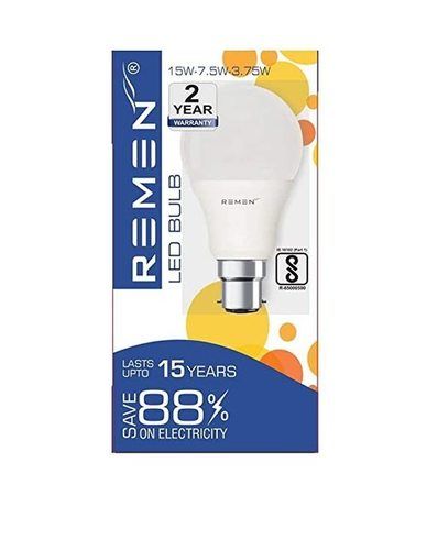 Remen 17Watt Switch-Dim Soft White Round Led Bulb With Shatter Resistant Plastic