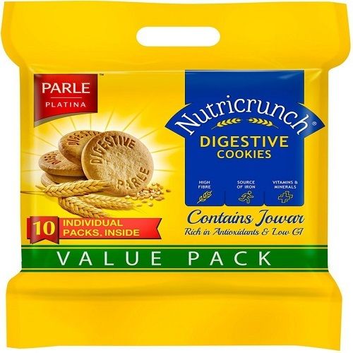 Tasty And Crunchy Parle Nutricrunch Classic Digestive Cookies, 1kg Pack