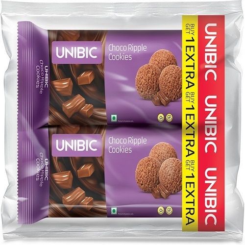 Tasty And Crunchy Unibic Cookies - Choco Nut Cookies 500g, Pack Of 2