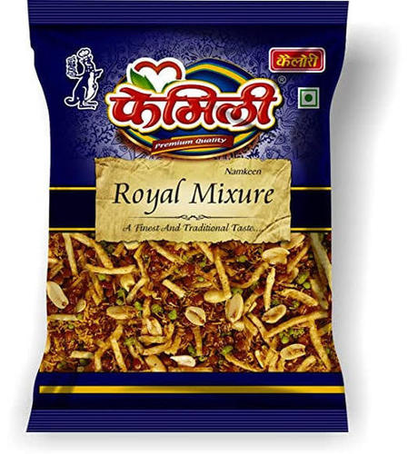 Tasty And Delicious Crispy Spicy And Crunchy Family Royal Mix Namkeen 1 Packet