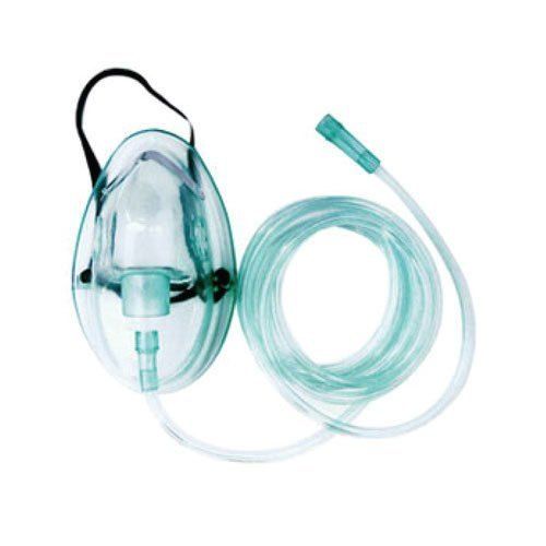 Transparent Lightweighted Comfortable Fit Pvc Oxygen Mask For Patients