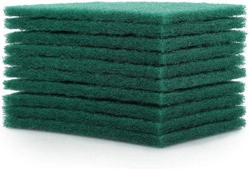 Light Weight  Scouring Pads, Kitchen Abrasive Scouring Pad, Professional Industrial Abrasive Sponge Scourer Pads For Cleaning