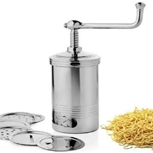 Stainless Steel Sev Chakli And Noodles Maker Sancha Machine With 5 Different Jalis