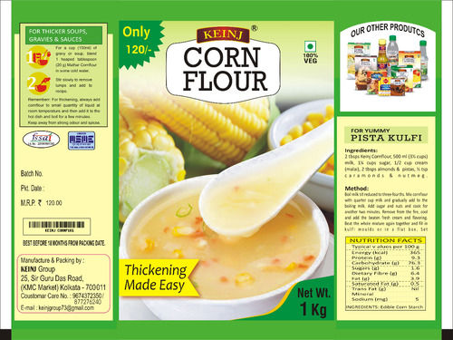 Good For Health, High In Protein 100% Vegetarian Keinj Corn Flour For Cooking