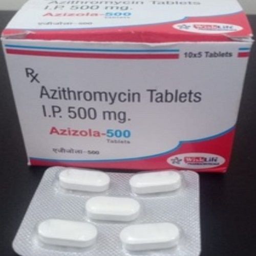 Zithrolect Azithromycin 500 Mg Tablets Strip Of 3 Tablets