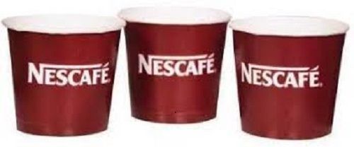 100% Eco-Friendly Durable And Safe And Hygienic Disposable Red Color Paper Cups