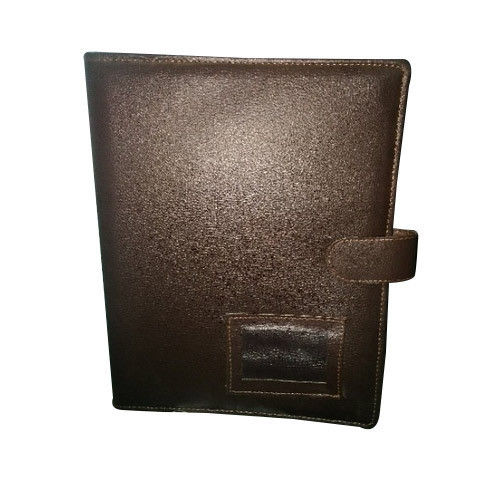 Attractive Design And Moisture Proof Light Weight Brown Document Leather File Folders