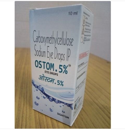 Carboxymethylcellulose Sodium Eye Drops Ip Ostom 5% Eye Drop Solution Age Group: Adult