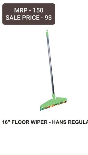 Convenient Grip Handle And Easy To Carry Multicolour Hans Regular Pvc Floor Wiper Application: Home