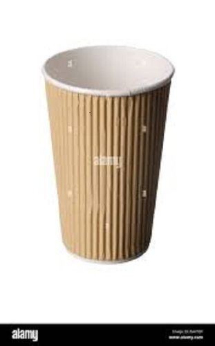 Light Weight Disposable Brown Paper Cups (Anti Leak Cups) For Coffee And Tea