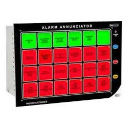 Rectangular Shape Wired Fault Alarm Annunciator For Monitoring, Led Display  Alarm Light Color: Red