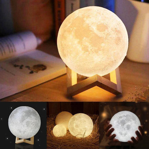 Sarvam Table Top 3d Moon Lights