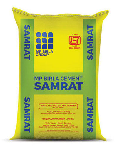 Weather Resistance And Hard Structure Birla Samrat Cement With High Term Strength