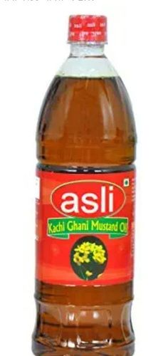 100% Natural Premium Kachi Ghani Pure Mustard Oil 1 Liter Bottles