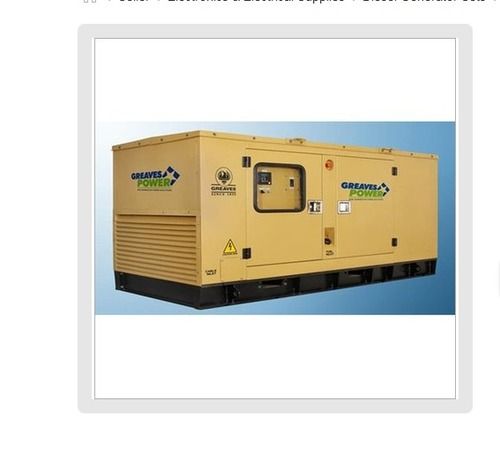 Easily Operate Yellow 20Kva Three Phase Diesel Generator For Industrial And Residential Engine Type: Single