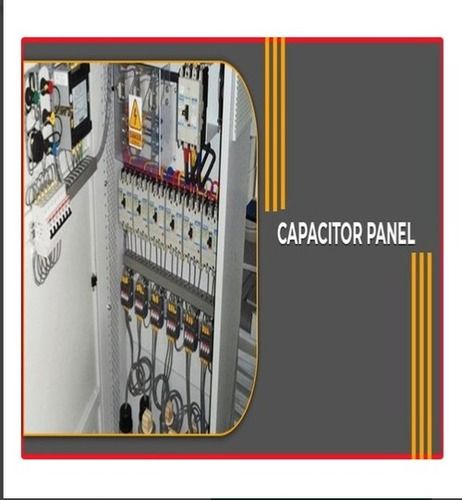 Low Voltage Control Silver Free Standing Stainless Steel Capacitor Panel For Industrial