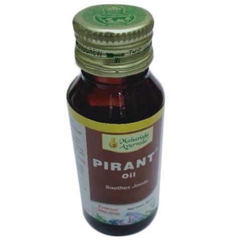 Medicine Grade Maharishi Ayurveda Pirant Oil For Body Pain, 100Ml Store At Room Temperature Away From Heat And Direct Sunlight.