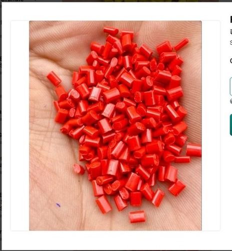 Red Color Reprocessed Abs Plastic Granules With Chemical And Abrasion Resistance 