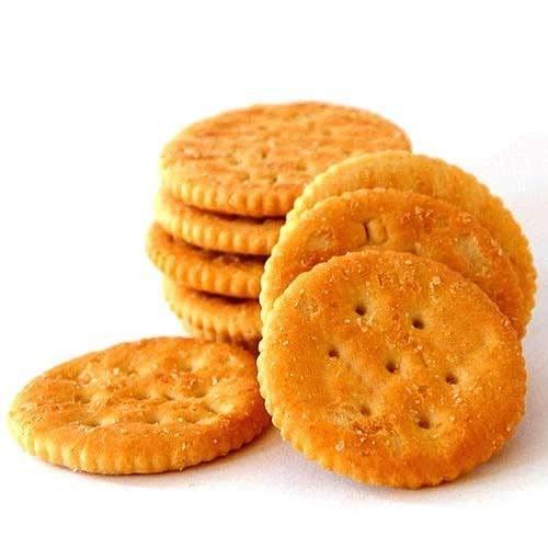 Rich Taste And Crispy Round Salted Classic Biscuits With High Nutritious Value