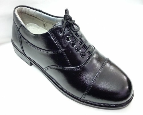 Breathable Round Toe Black Color Mens Formal Shoes For Office And Daily Wear