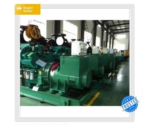 Green Ruggedly Constructed 30 Kva Three Phase Diesel Generator For Industrial And Residential