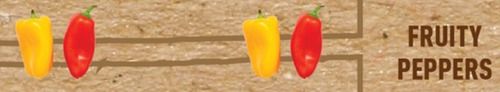 Yellow And Red Organically Grown Fresh Fruity Bell Pepper Vegetables