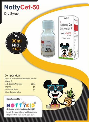 30ml NottyCef-50 Dry Syrup