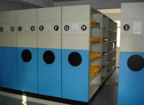 7-9 Feet Height Paint Coated Steel Movable Storage System, 60-150 Kg Capacity