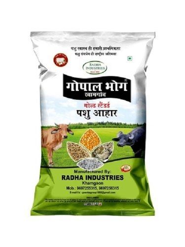 Blue And White Bhog Mash Cattle Feed With Granules Mineral Mixture Has ...