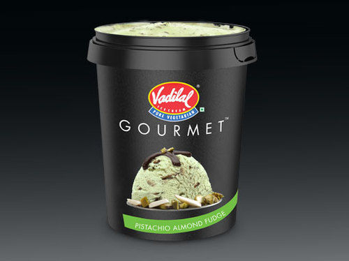 Delicious Tasty Yummy Gourmet Flavours Pistachio Almond Fudge Ice Cream (150ml)